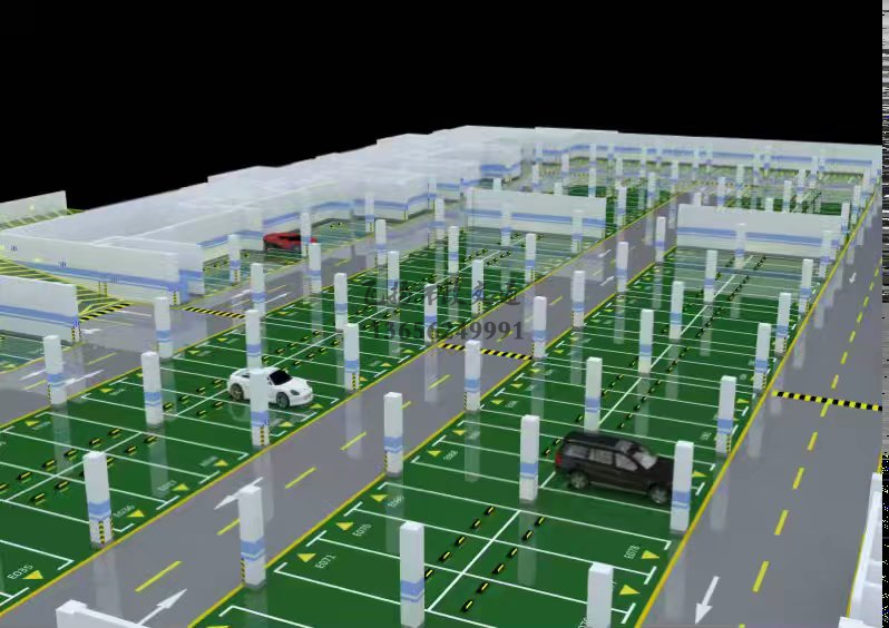 老小區停車場劃線設計規劃,地下停車場劃線施工方案？