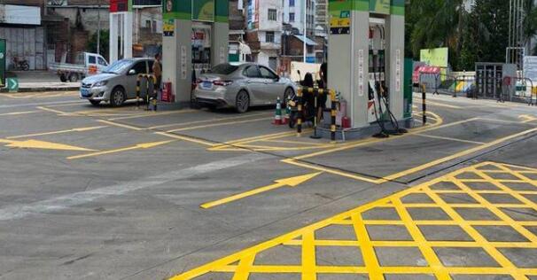 蘇州道路劃線分析，加油站消防通道劃線規范有哪些?